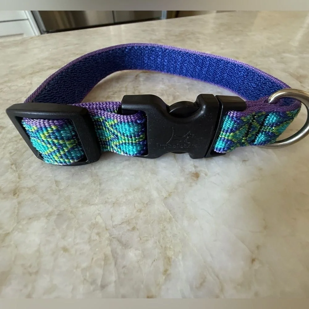 Lupine Pet Dog Collar Rain Song - 3/4 Inch width NWOT‎